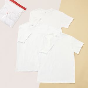 본사] 순면 반팔 라운드티 ONP5002 - 3매입