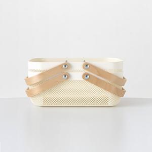 마켓비 콘티노 수납바구니 손잡이형 L