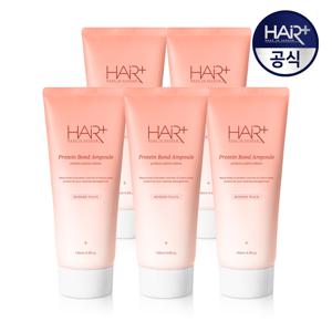 단백질 본드 앰플 에센스 모던피치 145ml x 5개 / 헤어에센스 노워시 트리트먼트