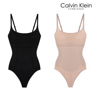 CK 여성 시큘 스컬프트 바디슈트 QF8163 2종 택1