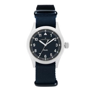 H69401940 카키 필드 남성 나토시계