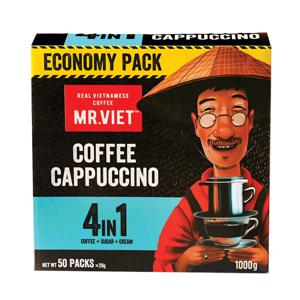 미스터비엣 4in1 카푸치노 인스턴트 베트남커피 50T 대용량 사무실커피
