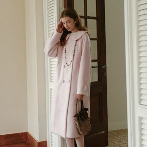 1/22일 예약배송_Cest_Pink doll collar double coat