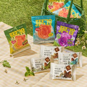 마이노멀 저당 초코볼/젤리 2세트 골라담기 (다크/밀크/민트/말차, 포도/샤인머스켓/자몽/레몬/사워)