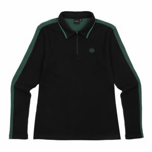 여성 골지 배색형 카라티셔츠(X4TLU8487BK)