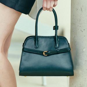 3Colors_핸드메이드 카우레더 클래식 버클 리비 토트백 l B03-S