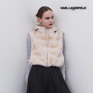 25FW FAUX밍크 헝가리 구스다운 베스트