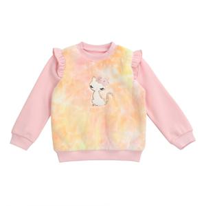 [프렌치캣] PK 퍼 배색 TS  CL 기모안감 Q26DKT220