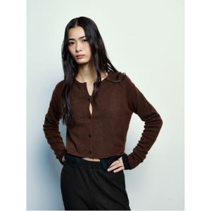 크롭 카디건  브릭 (35595ALY1C)