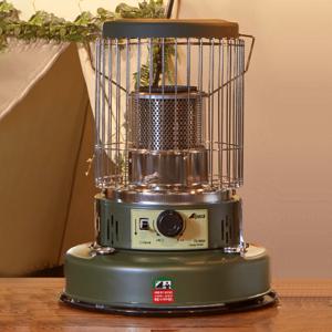 알파카 캠핑 기름 난로 APC-J460KK 카키 등유 히터 심지 석유