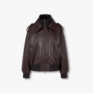 8번. [WOMAN] 레더 보머 자켓 9105161A01