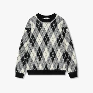 [톰보이] 아가일 울혼방 풀오버 니트 9105452120