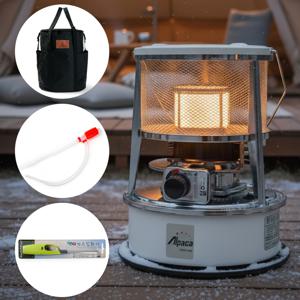 알파카 석유난로 APC-231KK 세라믹 크림 가방포함 심지 캠핑 기름 등유 난로 석유히터
