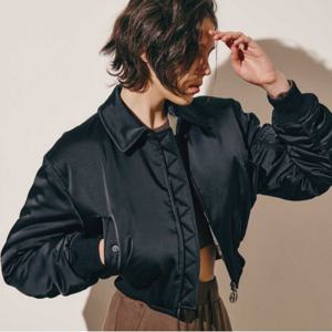 [미바이와이][최초가399,000]엠브로이더리 봄버 자켓