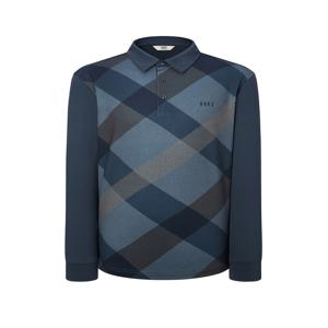 골프 남성 [[24FW]] WGTS4C652N3 [가격인하][스테디셀러]빅 체크 긴팔폴로티셔츠 (NAVY)