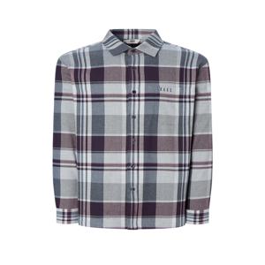 골프 남성 [[24FW]] WGSH4D101G2 [스테디셀러]레터 로고 스트레치 체크 셔츠 (GRAY)