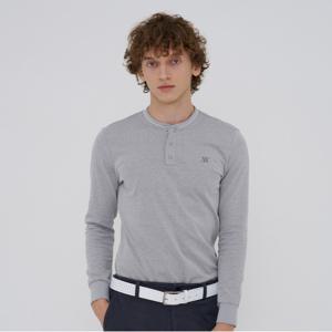 남성 루즈핏 헨리넥(X2TLU3448MG)