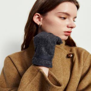 액세서리 여성 [[24FW]] WCGV4F206G2 [스테디셀러] [퍼안감][스마트폰터치] 그레이 DD로고