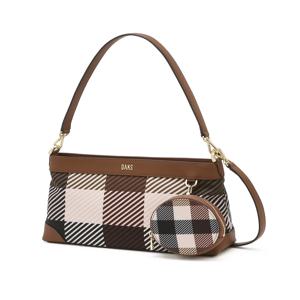액세서리 여성 [[24FW]] WCBA4F831W2 [스테디셀러] 브라운 체크 가죽 숄더백