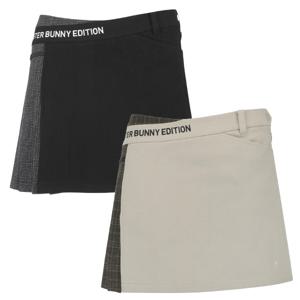 [마스터바니] 양말사은품 여성 체크 플리츠 큐롯 스커트 421D4PC410