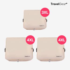 더담아 압축파우치 짐정리 세트(3XL 1개 + 4XL 2개)