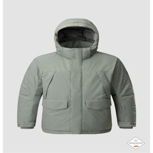 [코오롱스포츠] 남성 윈드스토퍼 중기장 다운 TLJDW24661KGY