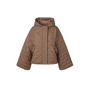 [CJ단독][최초가 129,000원]미스트 후드케이프 헝가리 구스다운 점퍼