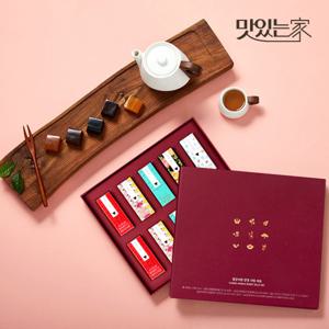 쌍계명차 일상다완 양갱 10입 선물세트+쇼핑백