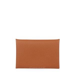 (당일출고) 에르메스지갑 카드&명함 케이스 칼비 CARTES CALVI 앱송 GOLD