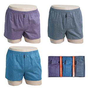 국내산 남성 언더웨어 속옷 팬티 면 트렁크 3매입 세트