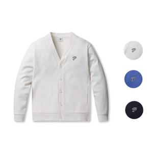 [폴햄]남성 V넥 로고 자수 가디건 PHF1TC1210