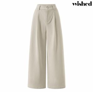 정상가:89,000원 ㅣ 코듀로이 핀턱 와이드 롱 팬츠 (WICDPT006)