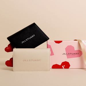 [PAPER][지폐수납가능] 블랙 로고 포인트 소가죽 2단 반지갑 JAWA5F301