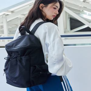 [보우백] 블랙 나일론 발레무드 리본 포인트 백팩[15인치노트북수납] JABA5F254