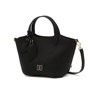 블랙 DD로고 소가죽 토트백DCBA6E330BK