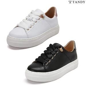탠디  여성 캐주얼 스니커즈 굽 3CM G20029 BLACK