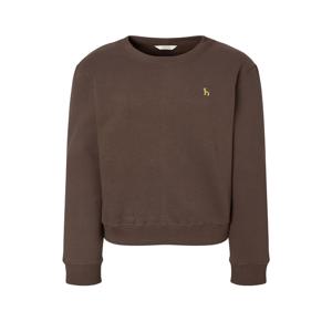 헤지스 여성 [[25FW]] HSTS5D901W2 [시즌오프][아이코닉] 코튼 블렌드 기모 스웨트셔츠 브라운