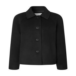 헤지스 여성 [[25FW]] HSCO5D903BK [시즌오프]캐시미어 블렌디드 발마칸 핸드메이드 숏코트 블