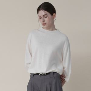 [브리치] 더모즈 /  프리미엄  홀가 하프넥 7부 니트 (3Color)