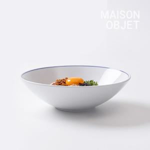 윤슬 넓은면기 샐러드볼 2P