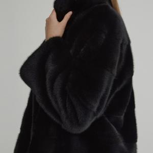 [브리치]  / EU인증 코펜하겐 1위 퍼플 클래식 휘메일 밍크 자켓