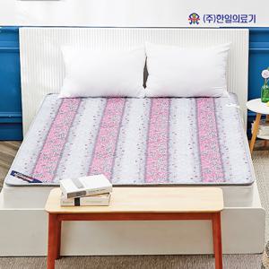 한일의료기 EMF 인체감지 탄소 전기매트 슈퍼더블 피오니핑크