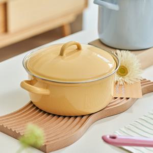 리스 번트 법랑 양수냄비 20cm