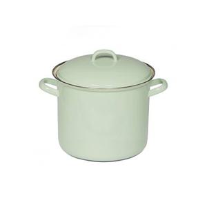 리스 번트 법랑 양수냄비 22cm(H) 그린