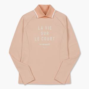 르꼬끄 [택가 99000]여성 골프 테니스 카라넥 긴팔 QN422TRLO2