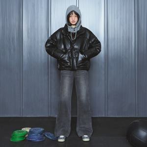 [정가 99,900원]기모 워싱 프린지 슬림 일자 데님팬츠_AR4DPA60