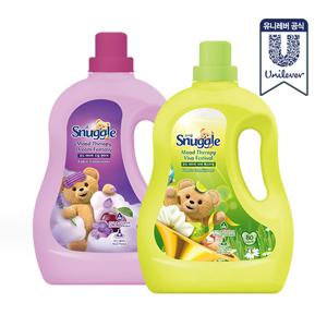 무드테라피 섬유유연제 2L 2개