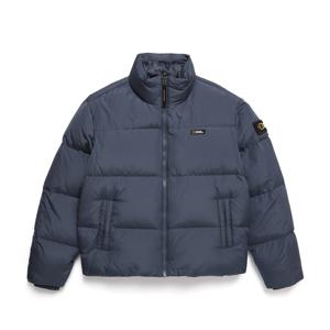 N244UDW910 레이만 숏기장 다운 점퍼 DUSTY NAVY