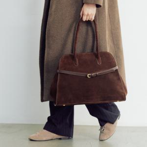 [리퍼브][정상가 348,000원] 5Colors_카우레더 클래식 버클 리비 토트백 I B03