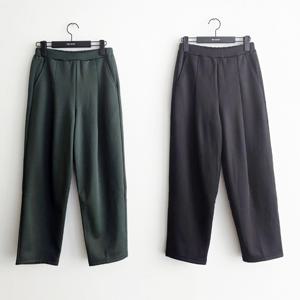 [최초가 142000원] 원턱 배기 기모 팬츠 ADFDPG02